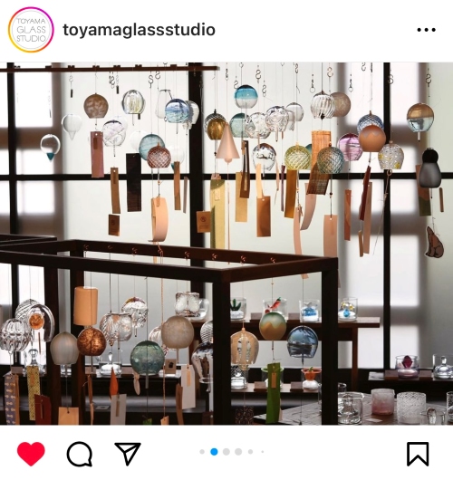 ガラスの風鈴展